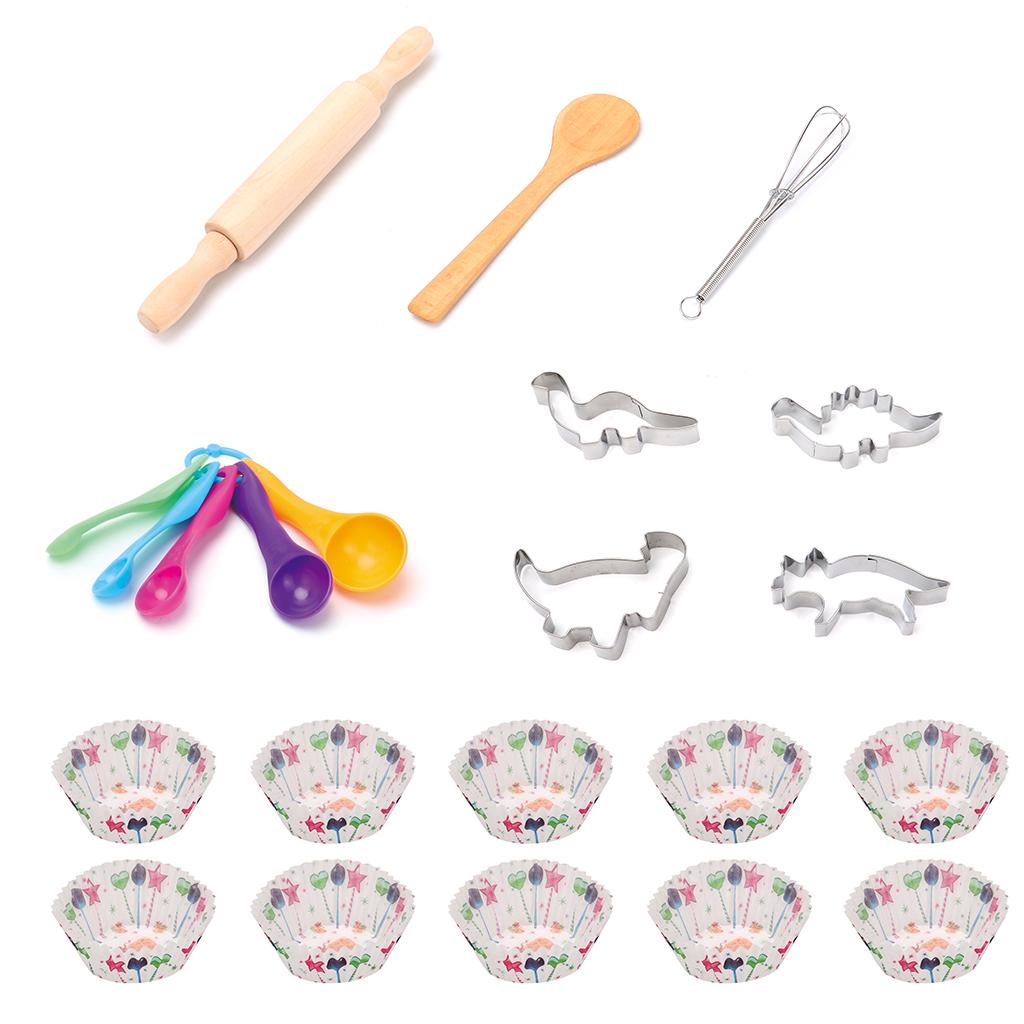 Kitchen Kids Baking Set - طقم زي طاهي للأطفال 25 قطعة