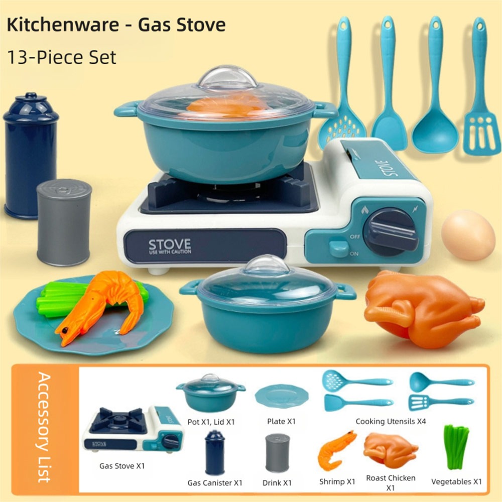 Kitchen Kids Baking Set - مجموعة ألعاب طهي مضحكة متعددة الألوان،