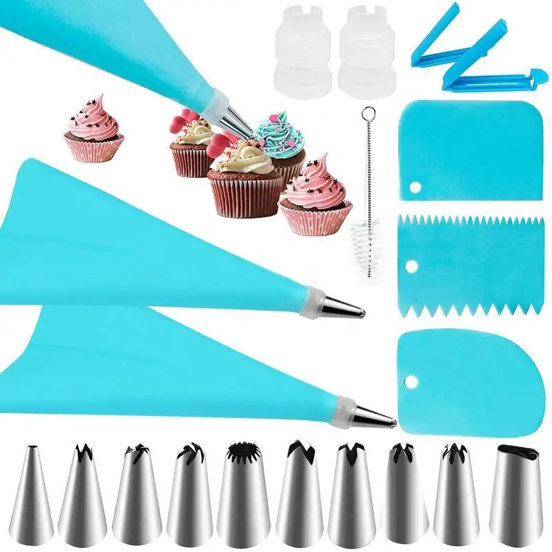 Kitchen Set Bakery - فوهة الأنابيب أدوات تزيين الكعكة معدات