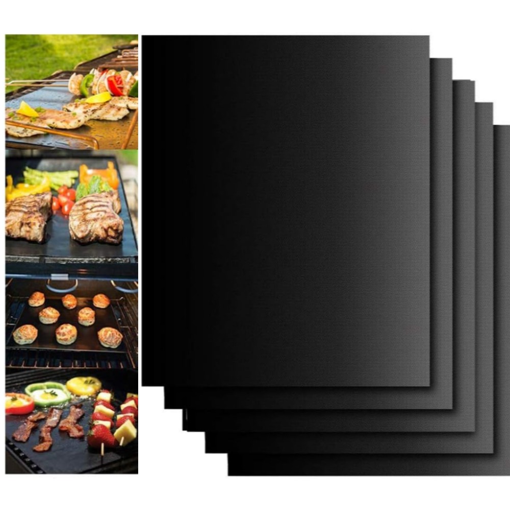 Super Kitchen Baking Mat - 2/4/6/8 قطعة شواء شواء حصيرة غير