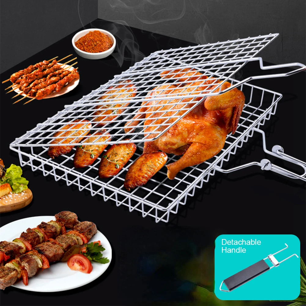 Super Kitchen Baking Mat - 304 الفولاذ المقاوم للصدأ شواء شبكة