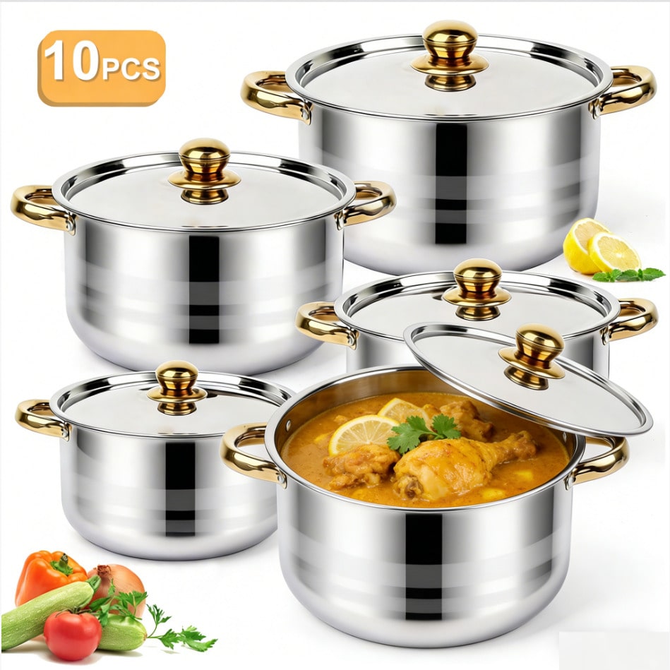 Kitchen Baking Kit - طقم أواني طهي فاخرة وعصرية من