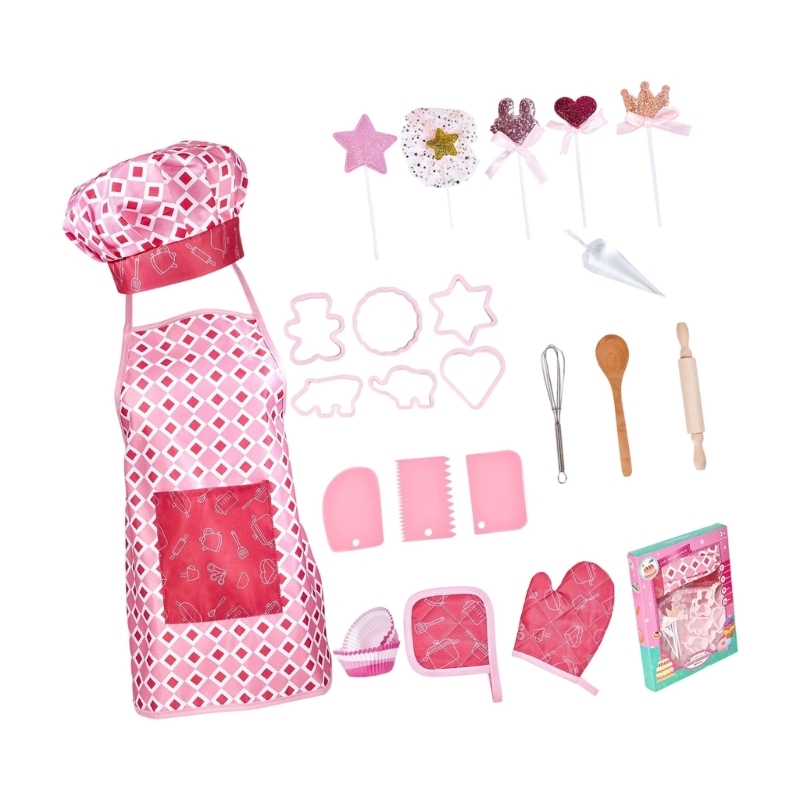 Kitchen Kids Baking Set - مجموعة لعب تفاعلية للأطفال لأزياء الخبز