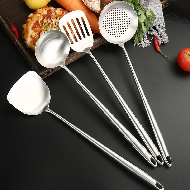 Offset Spatula Set - مجموعة أدوات طهي من الفولاذ المقاوم