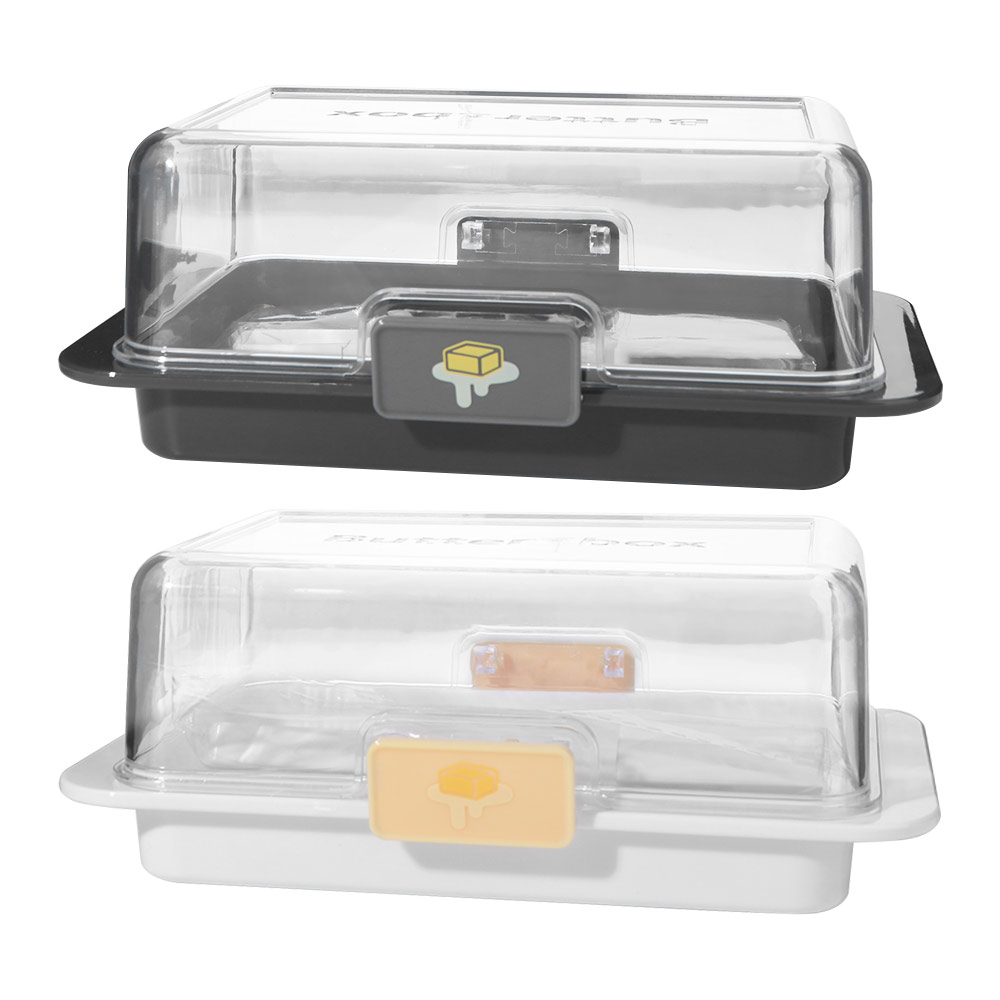 صندوق تخزين زبدة بغطاء شفاف مق - مراجعة Kitchen Baking Containers وسعره