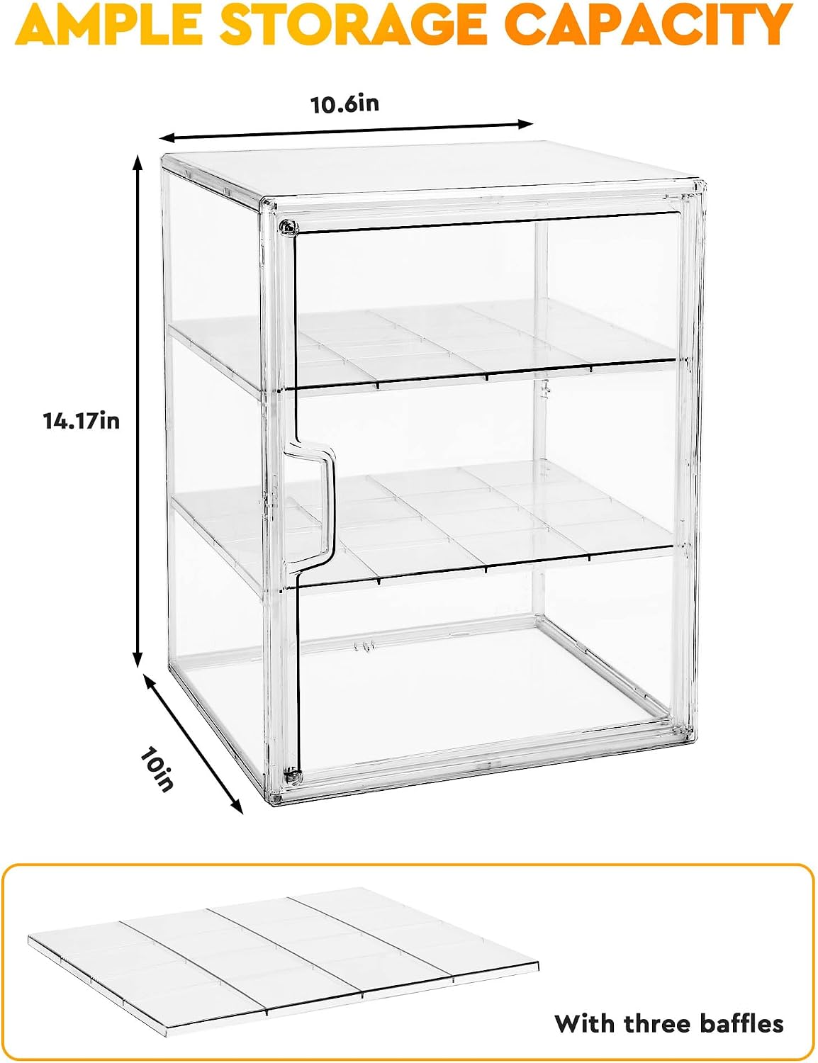 صندوق عرض المعجنات، صندوق خبز  - مراجعة Kitchen Baking Containers وسعره