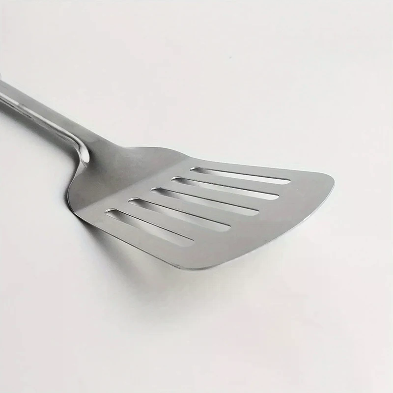 الفولاذ المقاوم للصدأ ووك ملعق - مراجعة Offset Spatula Set وسعره