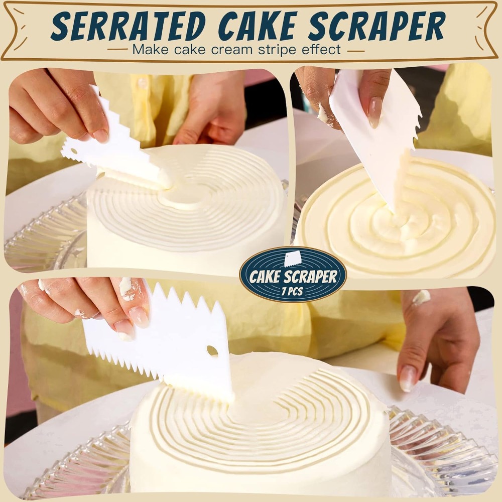 طقم 7 قطع من أدوات تشكيل وتنعي - مراجعة Kitchen Baking Kit وسعره