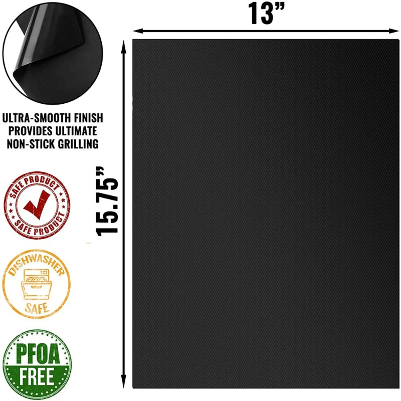 5 قطعة محاصر 33X40X0.2 مللي مت - مراجعة Super Kitchen Baking Mat وسعره