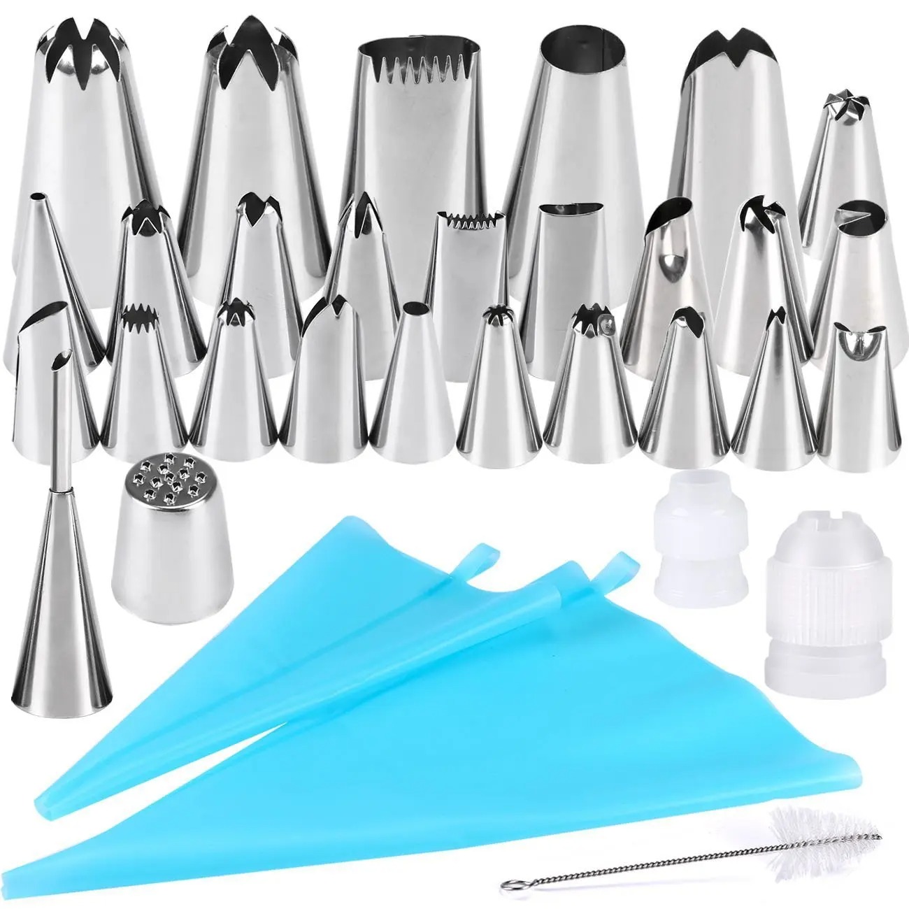 فوهة الأنابيب أدوات تزيين الكع - مراجعة Kitchen Set Bakery وسعره