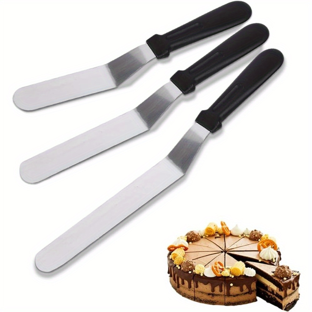ملعقة تثليج بزاوية من الفولاذ  - مراجعة Offset Spatula Set وسعره