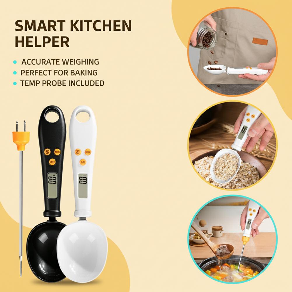 ملعقة قياس كبيرة مع ميزان إلكت - مراجعة Kitchen Baking Scale وسعره