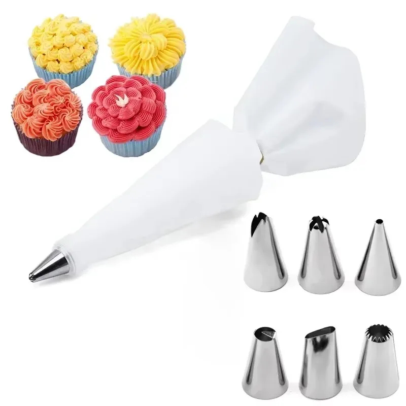 1-6 مجموعات من أكياس الحلويات  - مراجعة Kitchen Set Bakery وسعره