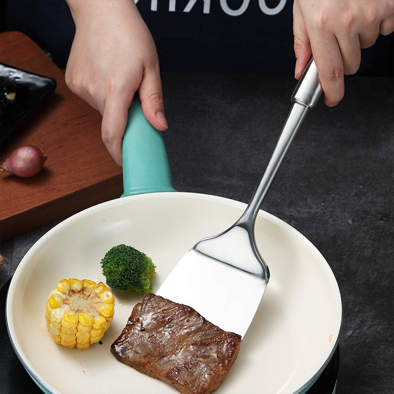 مجرفة طهي من الفولاذ المقاوم ل - مراجعة Offset Spatula Set وسعره