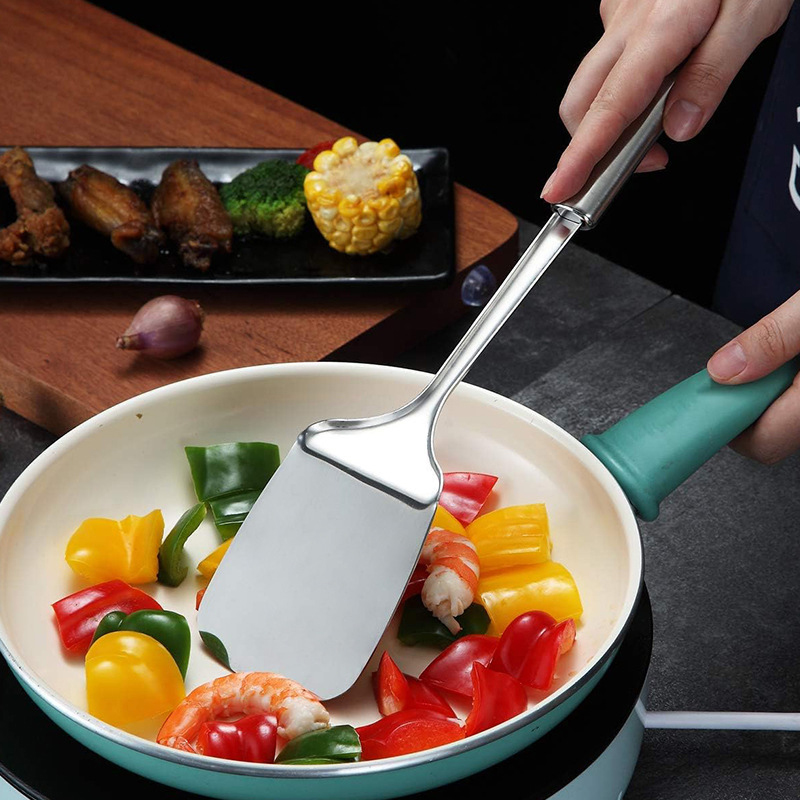 مجرفة طهي من الفولاذ المقاوم ل - مراجعة Offset Spatula Set وسعره