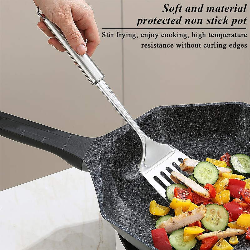مجرفة طهي من الفولاذ المقاوم ل - مراجعة Offset Spatula Set وسعره