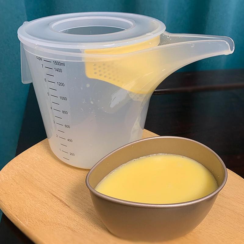 كوب خلط للمطبخ سعة 1500 مل، وع - مراجعة Kitchen Baking Containers وسعره