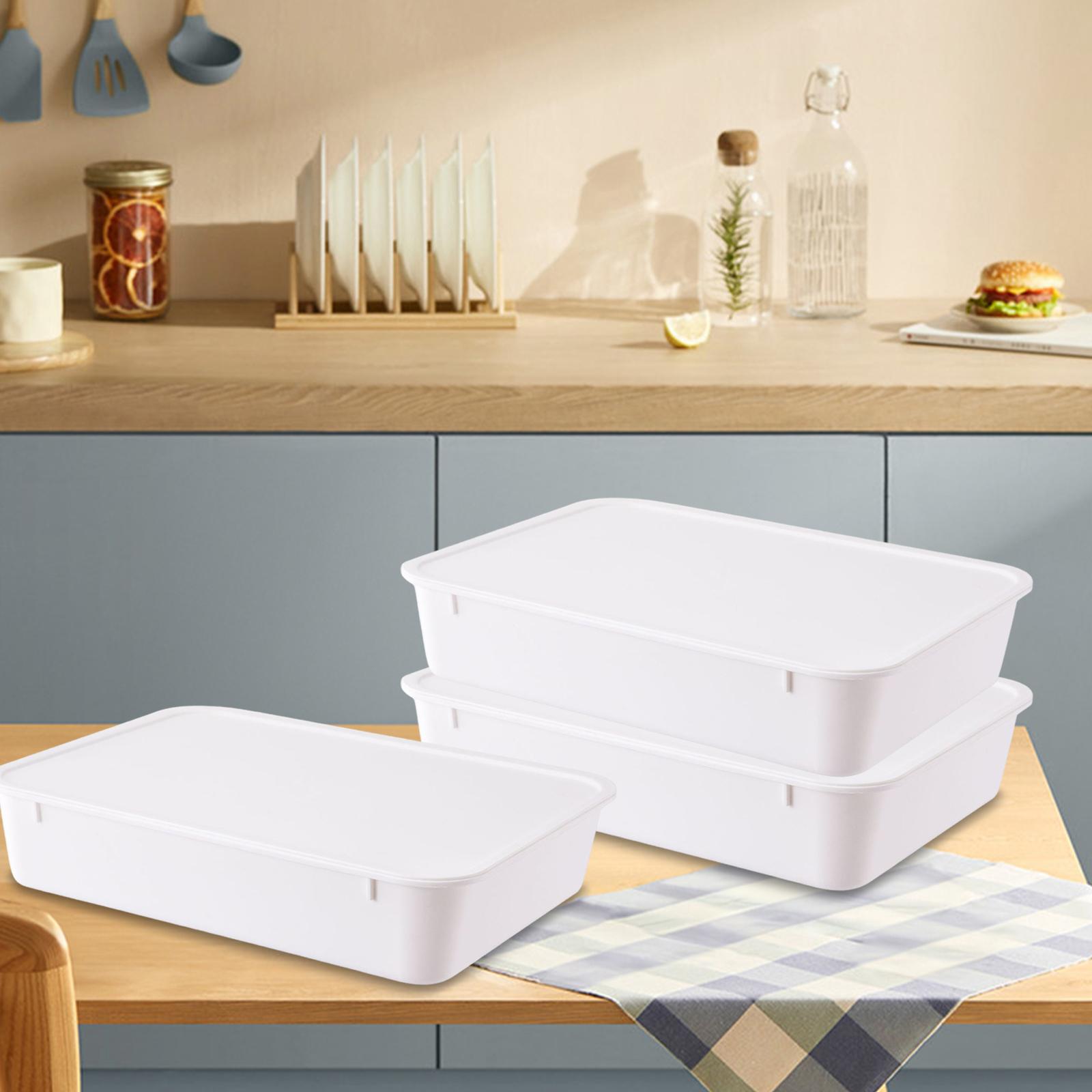 صندوق عجين البيتزا، متعدد الوظ - مراجعة Kitchen Baking Containers وسعره