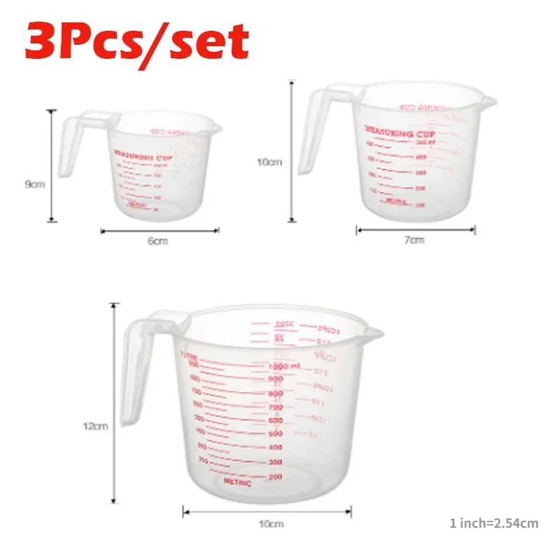 3 قطعة مجموعات الخبز السائل قي - مراجعة Kitchen Baking Kit وسعره