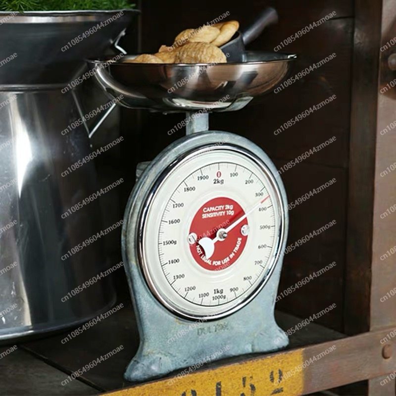 ميزان طاولة معدني قديم 2 كجم 🥰 - مراجعة Kitchen Baking Scale وسعره