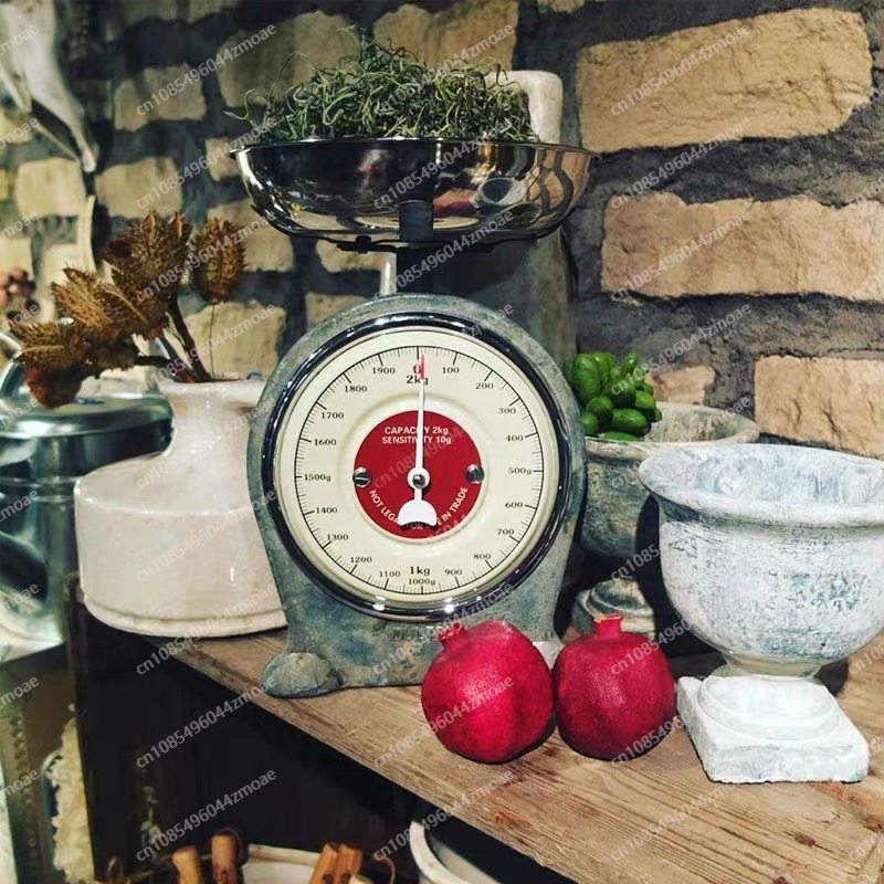 ميزان طاولة معدني قديم 2 كجم 🥰 - مراجعة Kitchen Baking Scale وسعره
