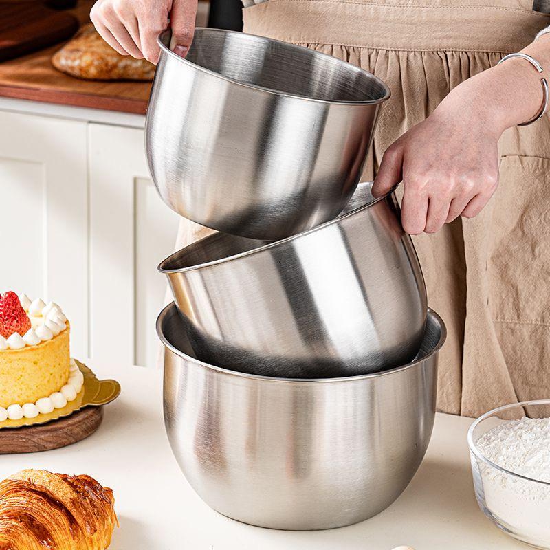 وعاء خلط من الفولاذ المقاوم لل - مراجعة Kitchen Baking Containers وسعره