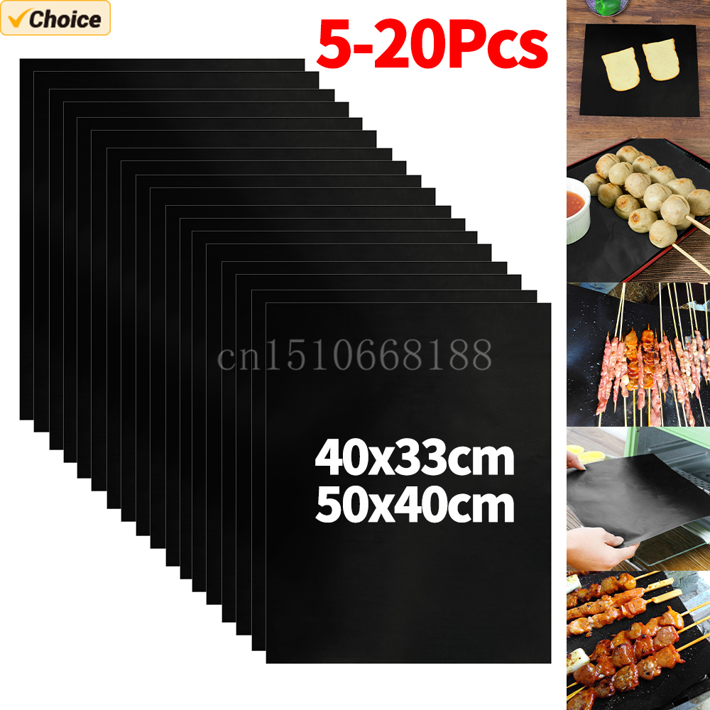 5-20 قطعة بطانات الفرن حصيرة ش - مراجعة Super Kitchen Baking Mat وسعره