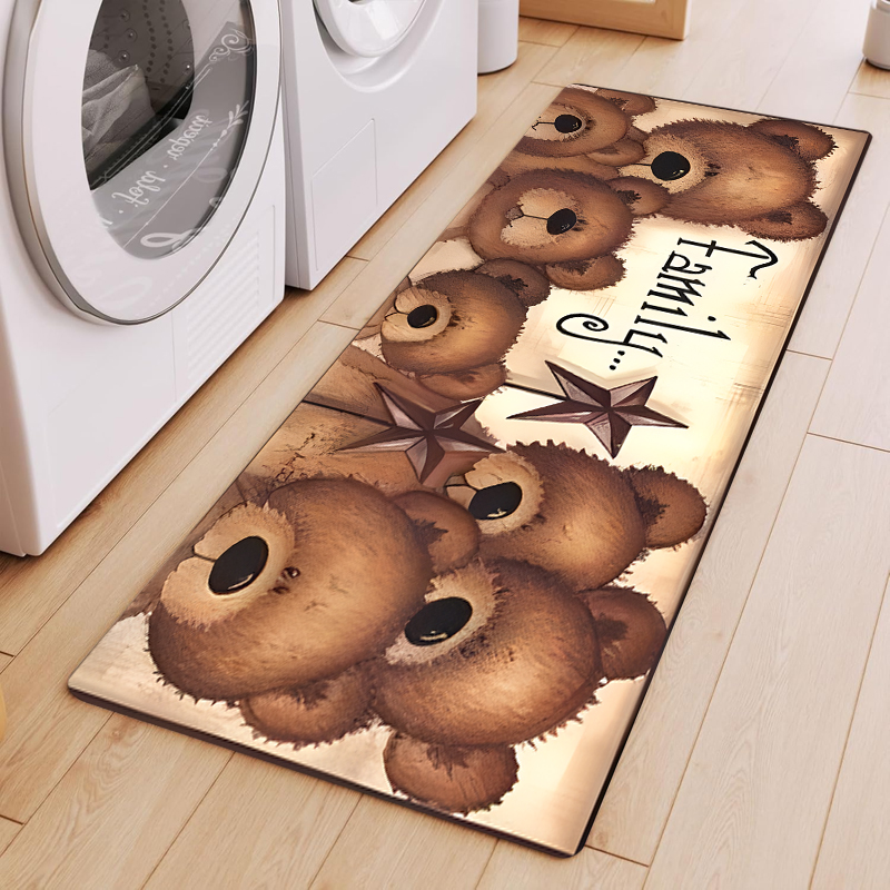 سجادة طويلة للمطبخ مقاومة للان - مراجعة Kitchen Living Baking Mats وسعره