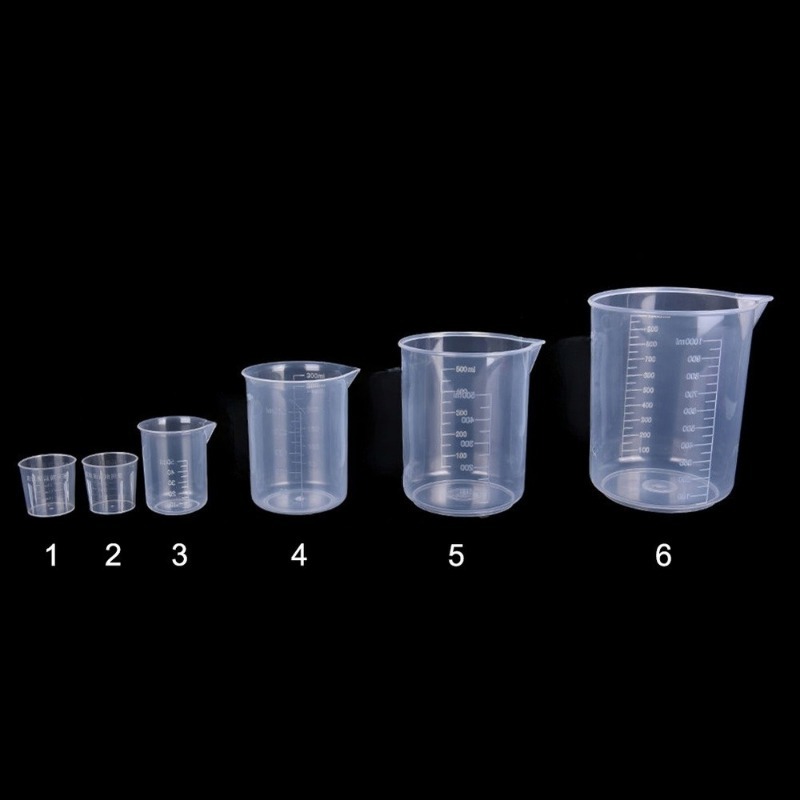 طقم أكواب قياس بلاستيكية 6 قطع - مراجعة Kitchen Baking Kit وسعره
