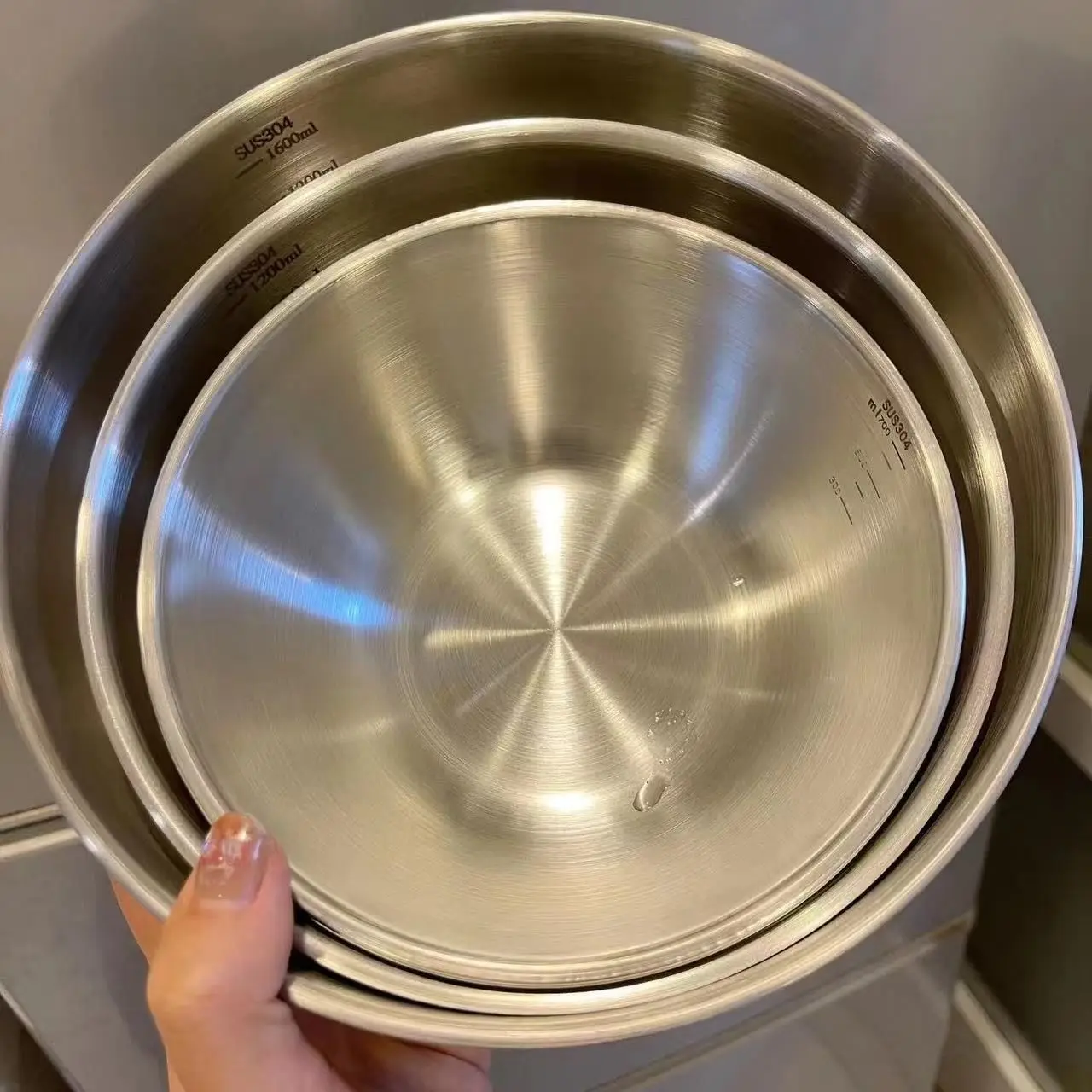 طقم أوعية ستانلس ستيل 1-3 قطع  - مراجعة Kitchen Baking Scale وسعره