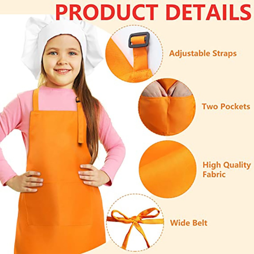 مريلة أطفال للطهي والرسم مع جي - مراجعة Kitchen Kids Baking Set وسعره