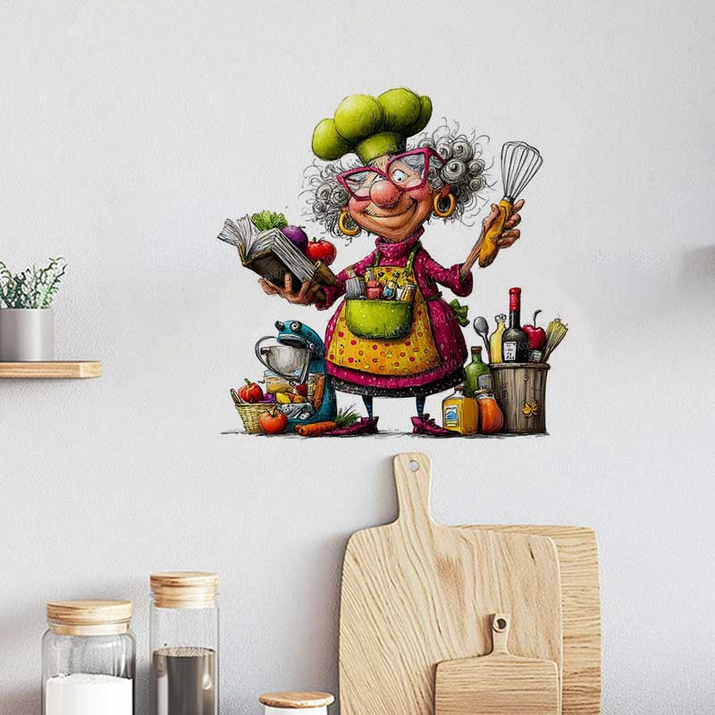ملصقات مضحكة للسيدات في المطبخ - مراجعة Kitchen Queen وسعره