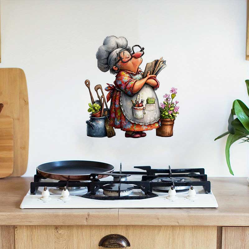 ملصقات مضحكة للسيدات في المطبخ - مراجعة Kitchen Queen وسعره