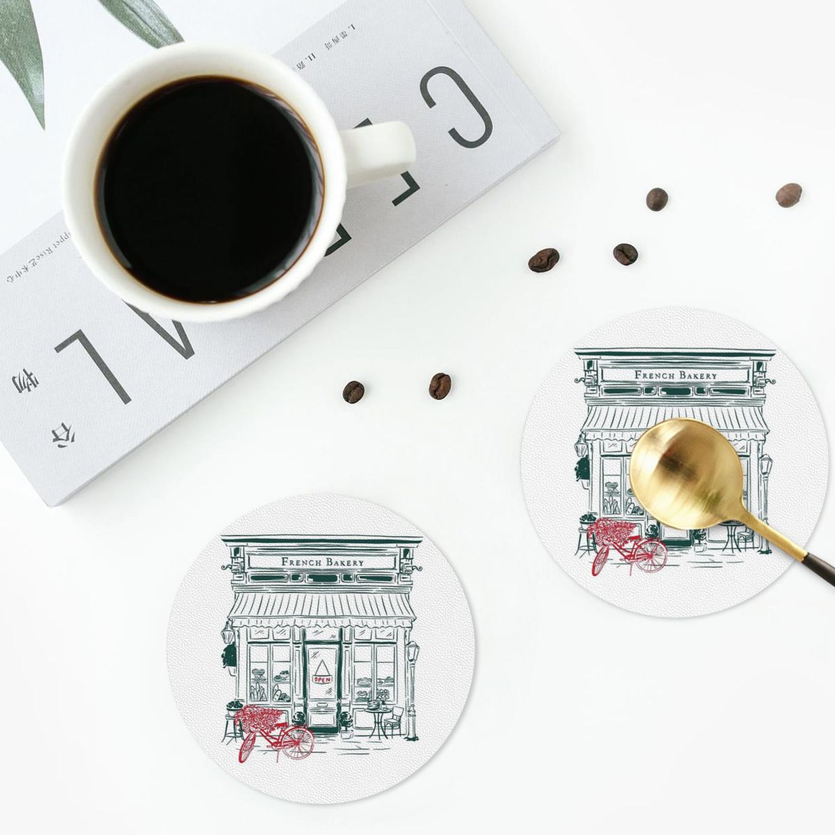 مفارش طاولة فرنسية من الجلد ال - مراجعة Kitchen Set Bakery وسعره